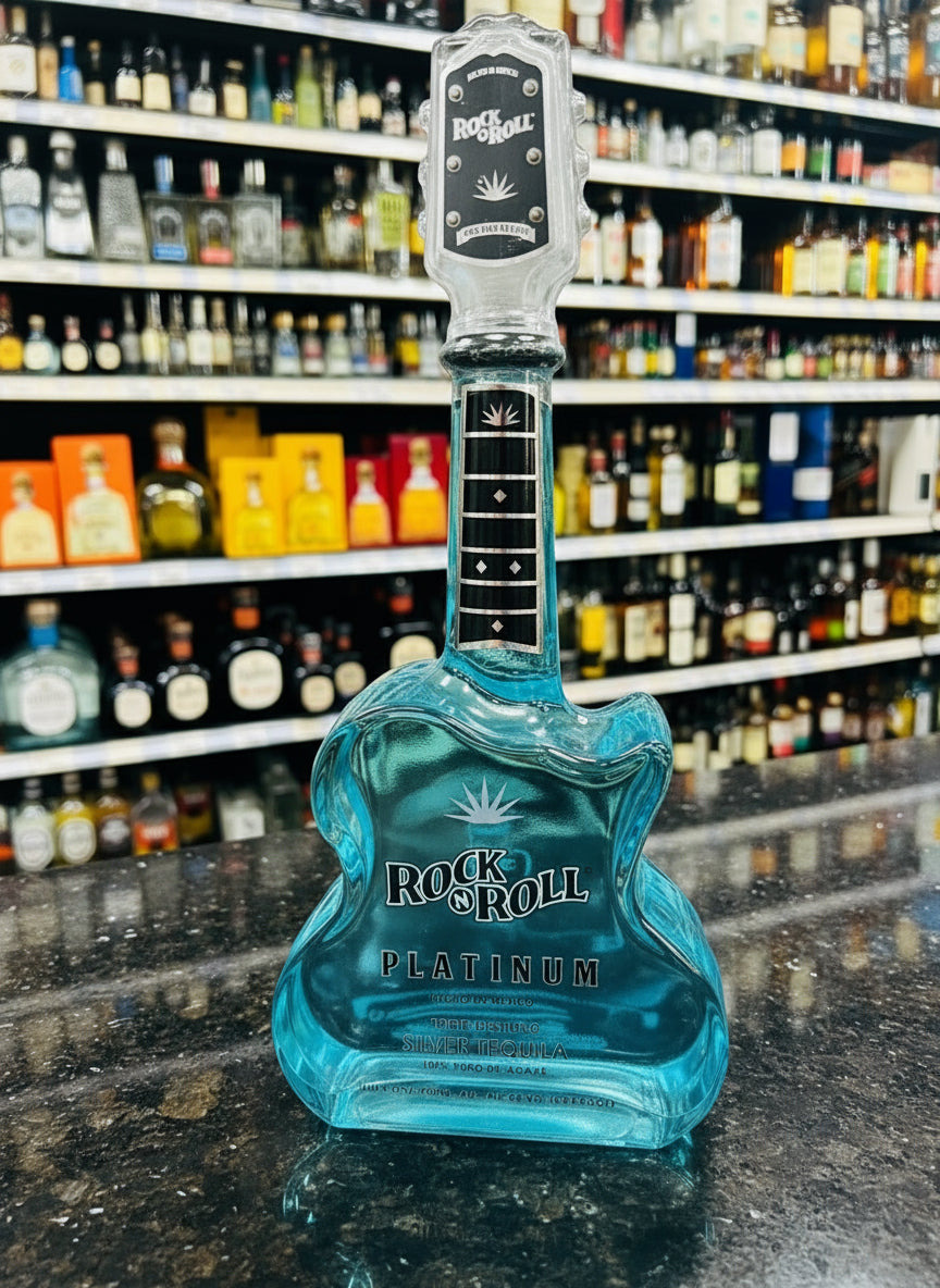 ROCK N ROLL AZUL PLATINUM TEQUILA 750ML MIAMI LIQUOR WINE STORE