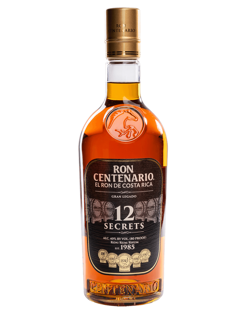 RON CENTENARIO 12 SECRETS 750ML MIAMI LIQUOR WINE STORE