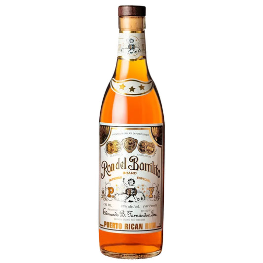RON DEL BARRILITO 3 STARS 750ML MIAMI LIQUOR WINE STORE