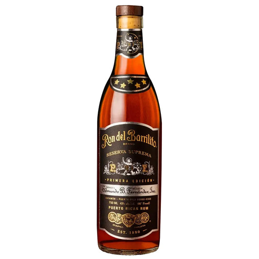 RON DEL BARRILITO 5 STARS RESERVA SUPREMA 750ML MIAMI LIQUOR WINE STORE