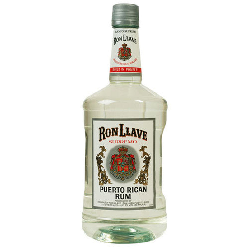 RON LLAVE WHITE SUPREMO 1.75L MIAMI LIQUOR WINE STORE