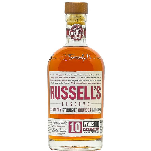 RUSSELLS RESERVE 1O YRS SINGLE BARREL 750ML MIAMI LIQUOR WINE STORE