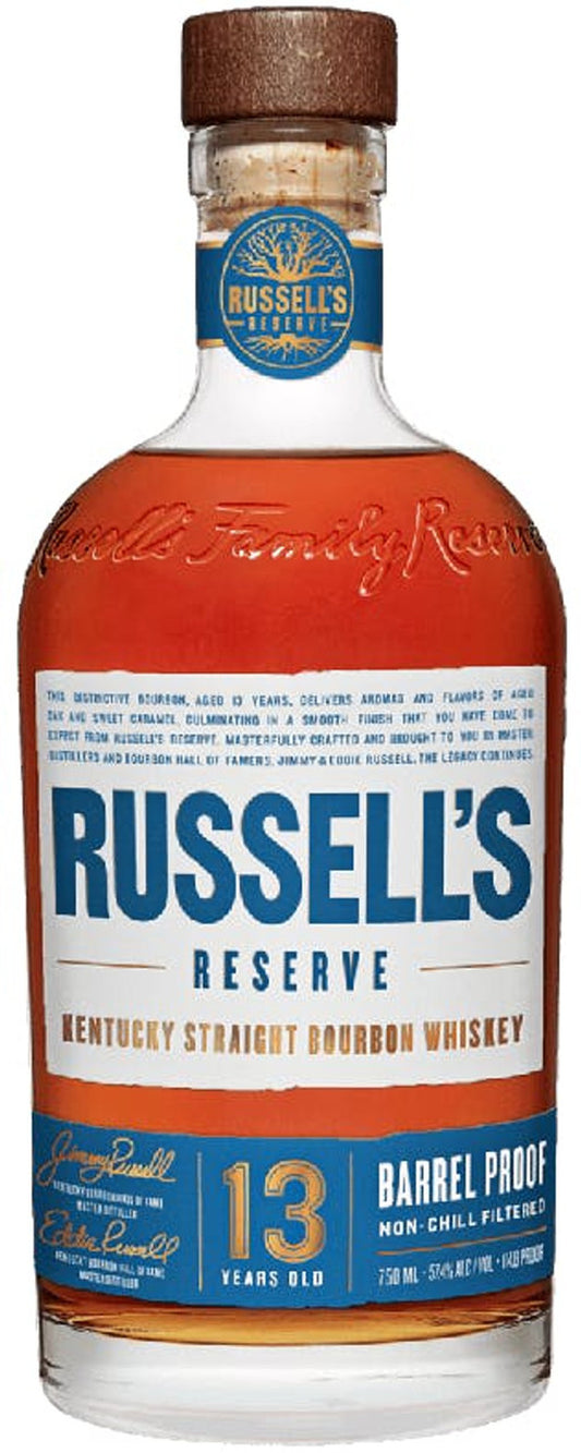 RUSSELL'S RESERVE 13 YEARS OLD 750ML MIAMI LIQUOR WINE STORE