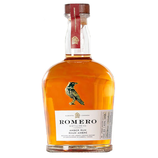 ROMERO AMBER RUM 750ML