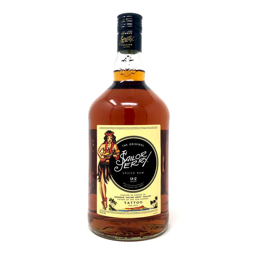 SAILOR JERRY SPICED RUM 1.75L MIAMI LIQUOR WINE STORE