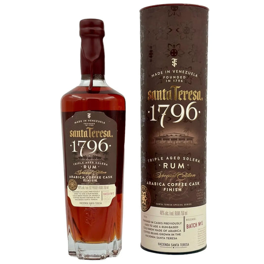 SANTA TERESA 1796 ARABICA COFFEE CASK FINISH 750ML MIAMI LIQUOR WINE STORE