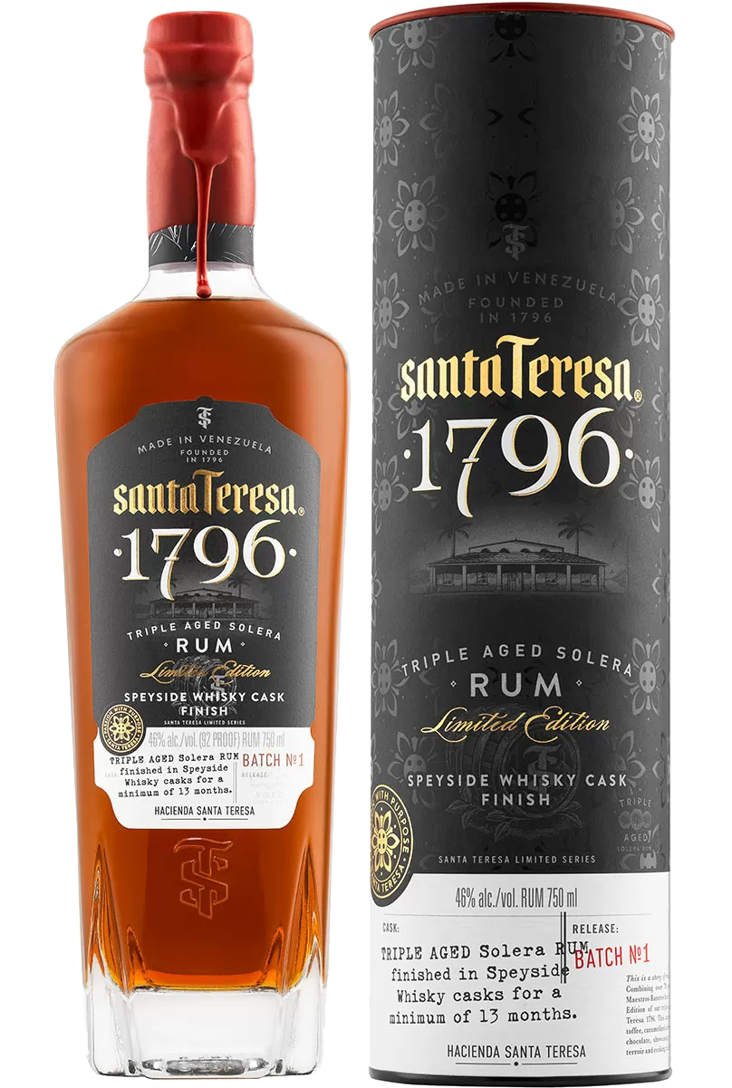 SANTA TERESA 1796 SPEYSIDE WHISKY CASK 750ML MIAMI LIQUOR WINE STORE