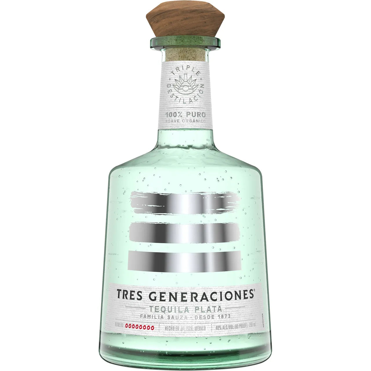 SAUZA TRES GENERACIONES PLATA TEQUILA 750ML MIAMI LIQUOR WINE STORE