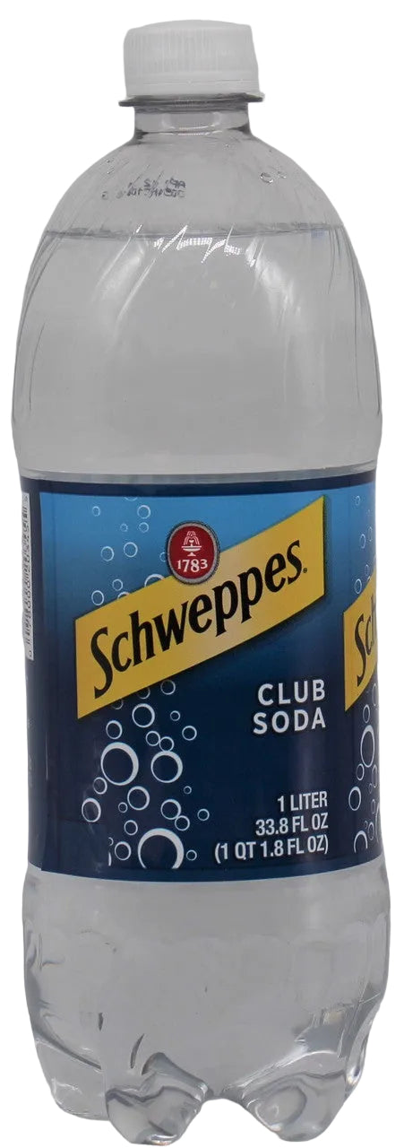 SCHWEPPES CLUB SODA 1L MIAMI LIQUOR WINE STORE