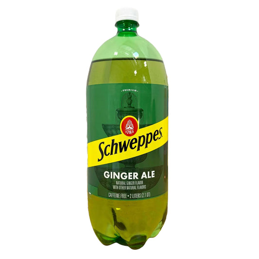 SCHWEPPES GINGER ALE 2L MIAMI LIQUOR WINE STORE