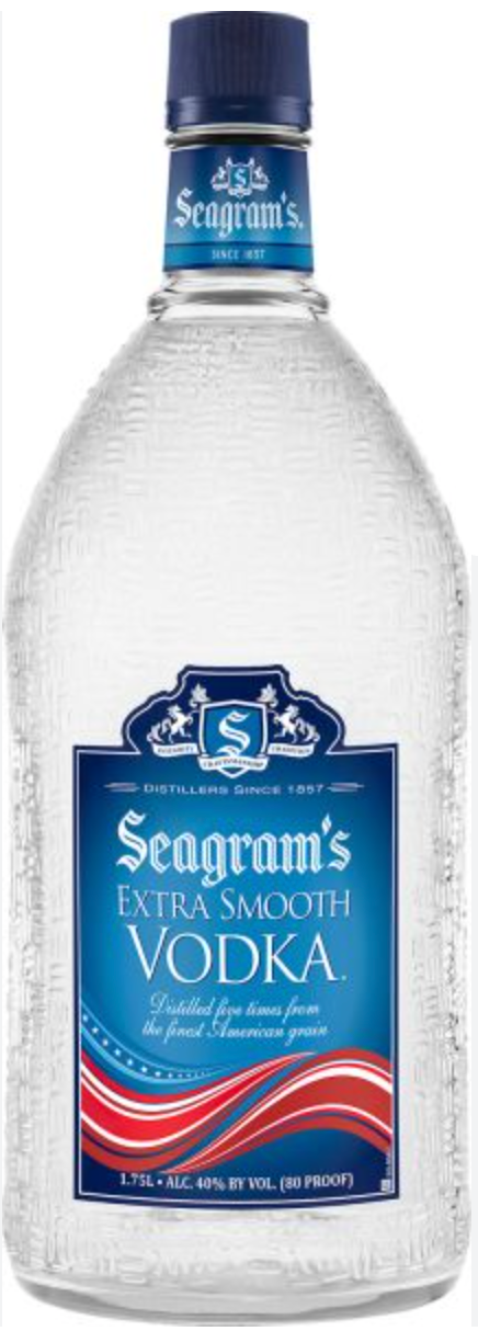 SEAGRAM'S VODKA 1.75L MIAMI LIQUOR WINE STORE