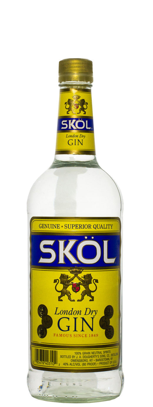 SKOL GIN 1L MIAMI LIQUOR WINE STORE