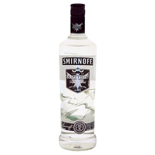 SMIRNOFF BLACK CHERRY 750ML MIAMI LIQUOR WINE STORE