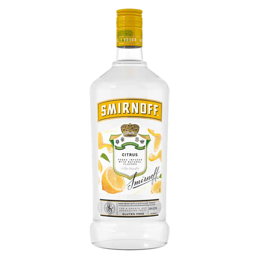 SMIRNOFF CITRUS 1.75L MIAMI LIQUOR WINE STORE
