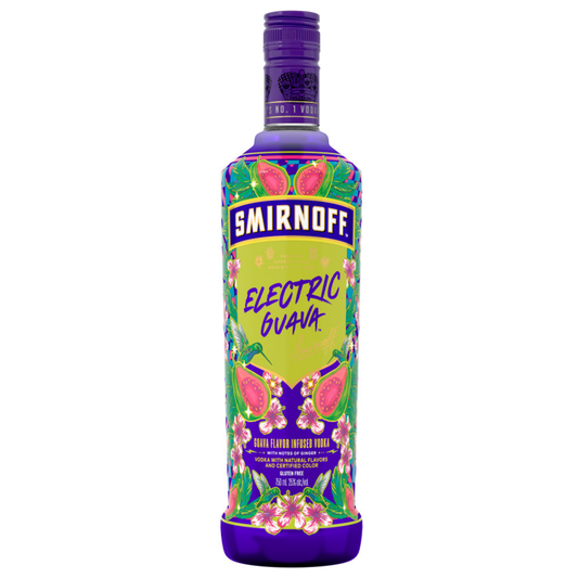 SMIRNOFF ELECTRIC GUAVA 750ML MIAMI LIQUOR WINE STORE