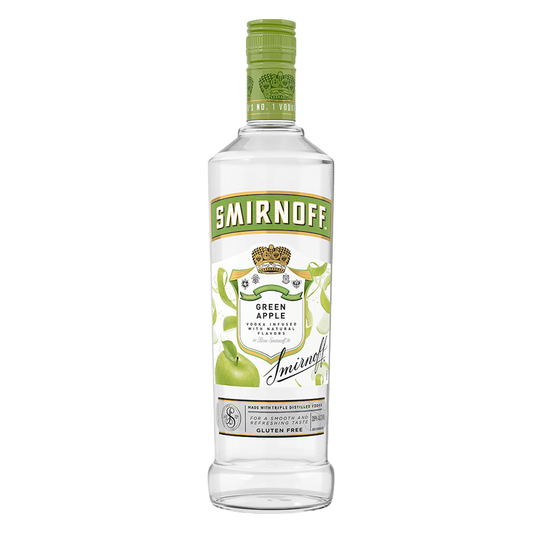 SMIRNOFF GREEN APPLE 750ML MIAMI LIQUOR WINE STORE