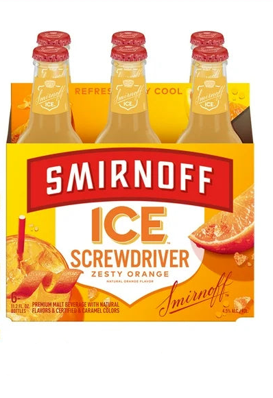 SMIRNOFF ICE 6PK SCREWDRIVER MIAMI LIQUOR WINE STORE