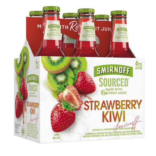 SMIRNOFF ICE 6PK STRAWBERRY KIWI MIAMI LIQUOR WINE STORE