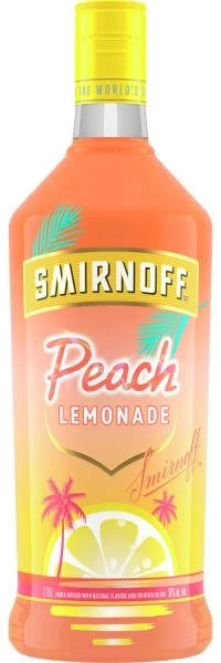 SMIRNOFF PEACH LEMONADE 1.75L MIAMI LIQUOR WINE STORE