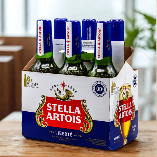 STELLA ARTOIS 0.0 LIBERTE 6PK BOTTLE MIAMI LIQUOR WINE STORE