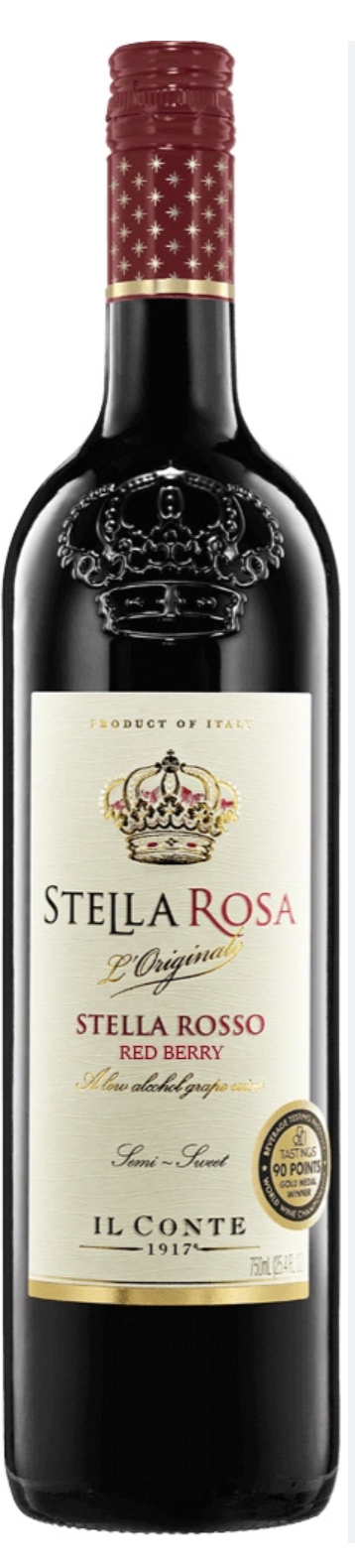 STELLA ROSA ROSSO RED BERRY 750ML STELLA ROSA ROSSO RED BERRY 750ML
