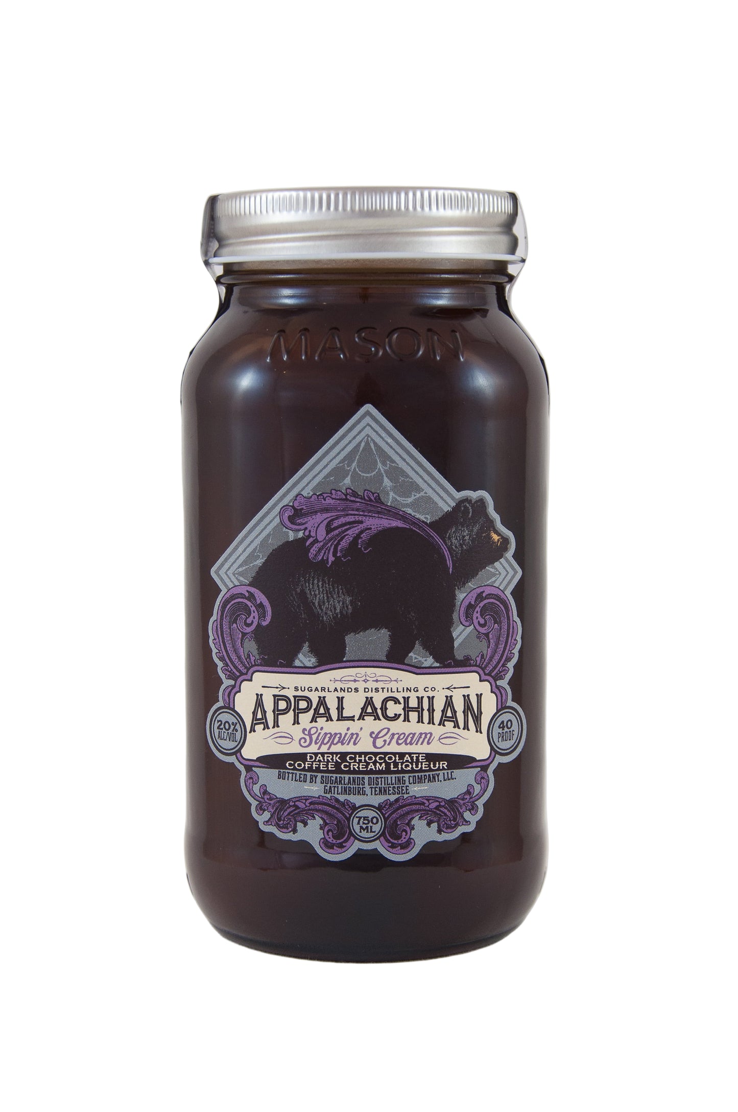 SUGARLANDS SHINE APPALACHIAN SIPPING DARK CHOCOLATE CREAM 750ML MIAMI LIQUOR WINE STORE