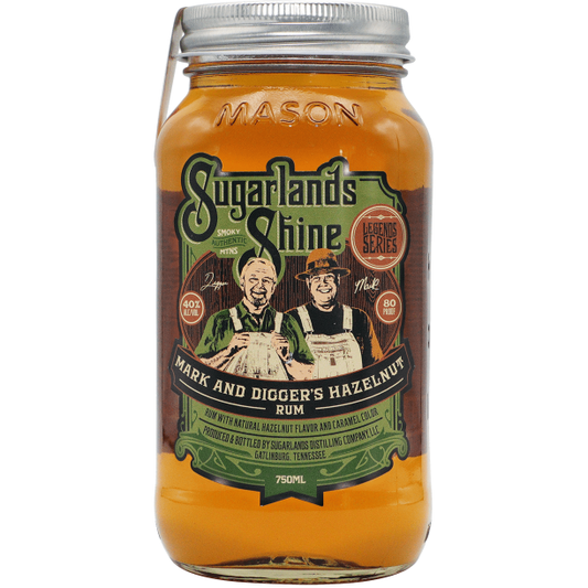 SUGARLANDS SHINE HAZELNUT RUM MOONSHINE 750ML MIAMI LIQUOR WINE STORE