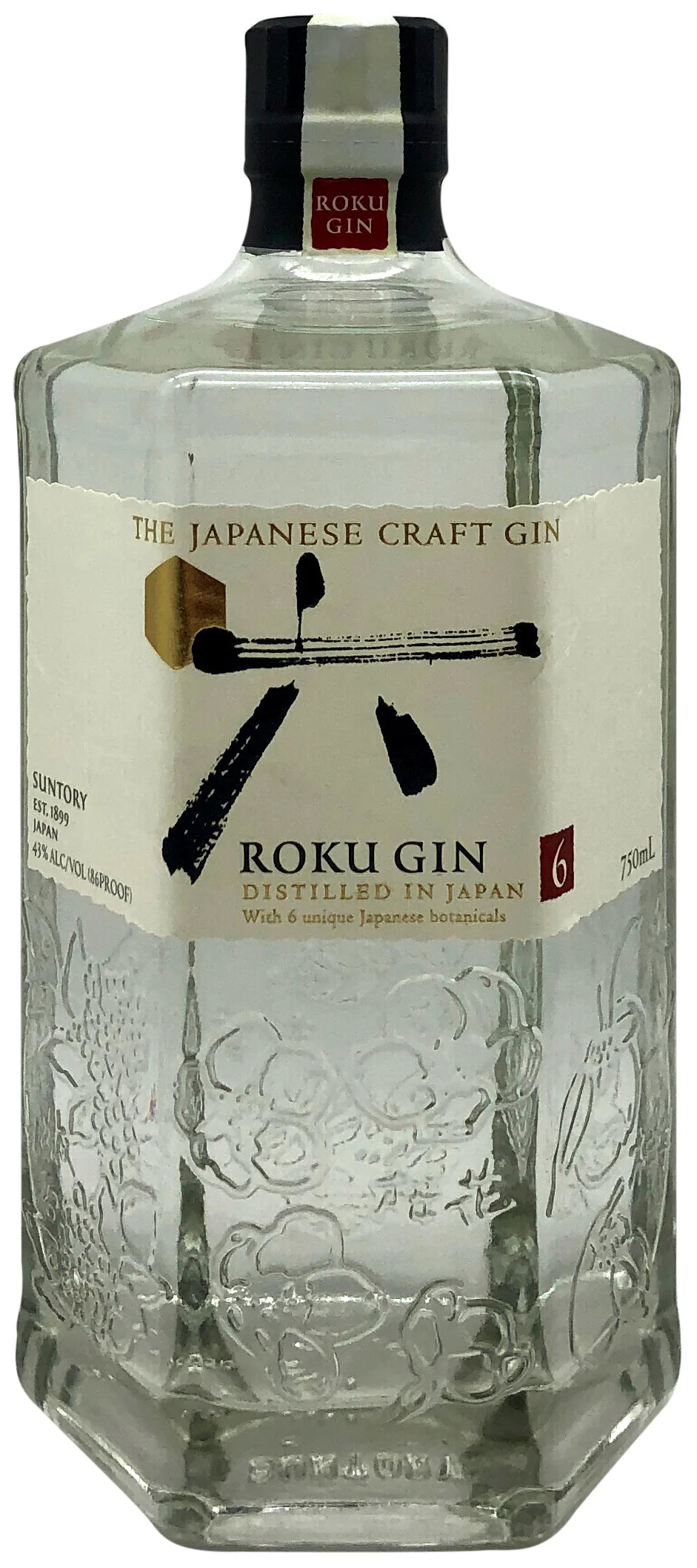 SUNTORY ROKU GIN 750ML MIAMI LIQUOR WINE STORE