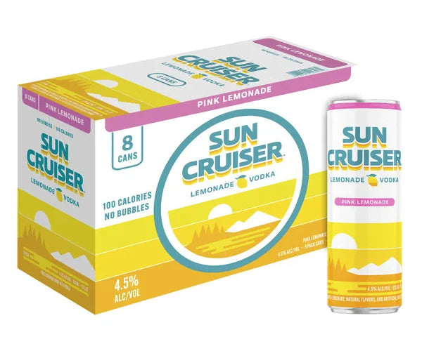 SUN CRUISER 8PK PINK LEMONADE MIAMI LIQUOR WINE STORE