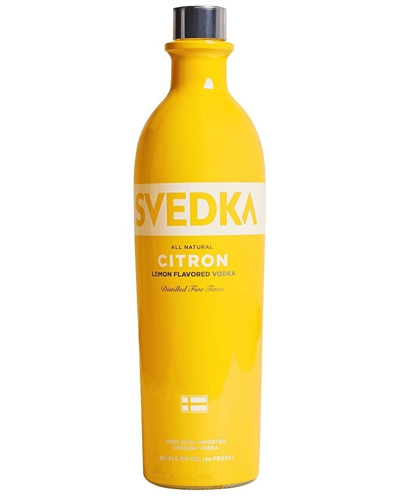 SVEDKA CITRON VODKA 750ML MIAMI LIQUOR WINE STORE