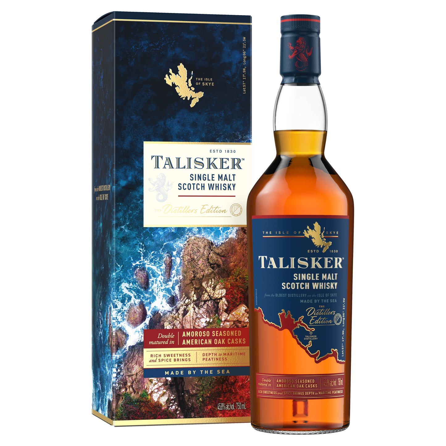 TALISKER DISTILLER'S EDITION SINGLE MALT SCOTCH WHISKY 750ML MIAMI LIQUOR WINE STORE