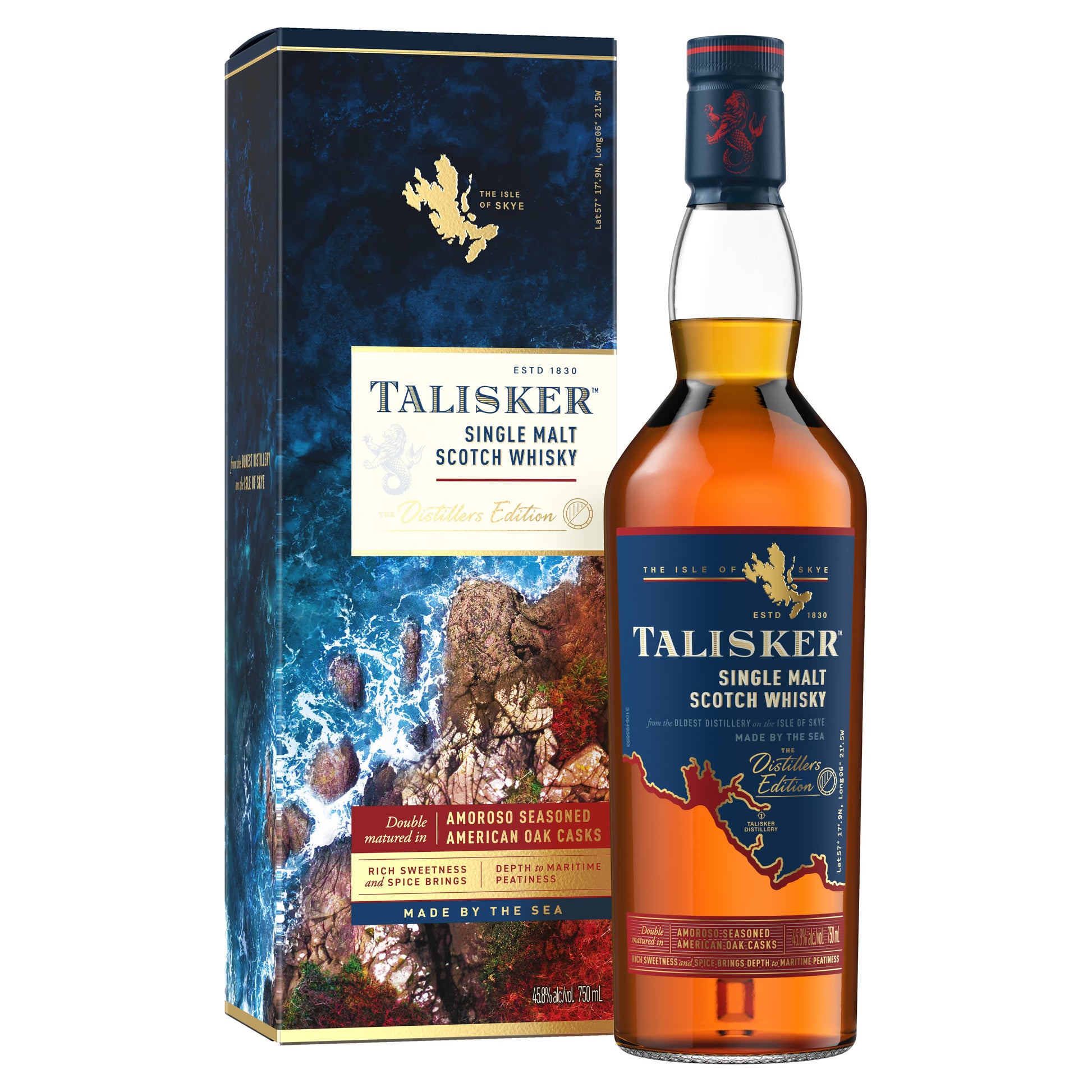 TALISKER DISTILLER'S EDITION SINGLE MALT SCOTCH WHISKY 750ML MIAMI LIQUOR WINE STORE