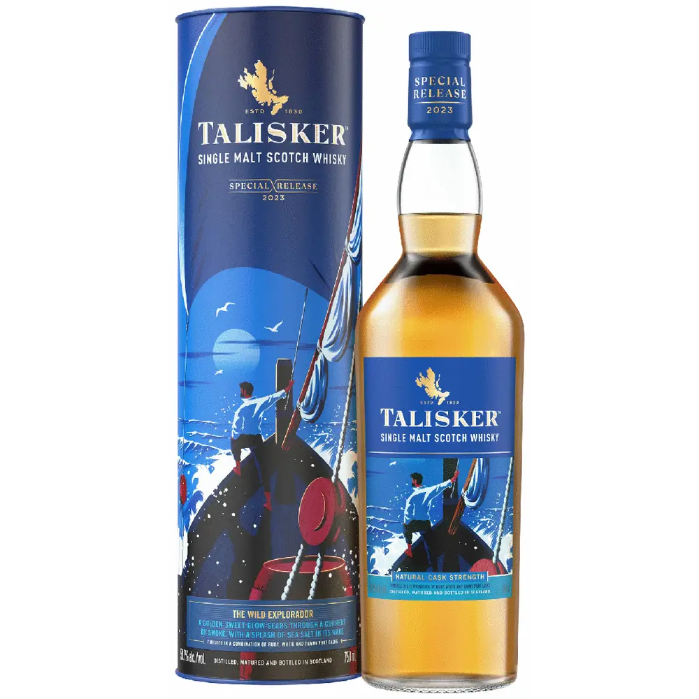 TALISKER THE WILD EXPLORADOR SINGLE MALT SCOTCH WHISKY 750ML MIAMI LIQUOR WINE STORE