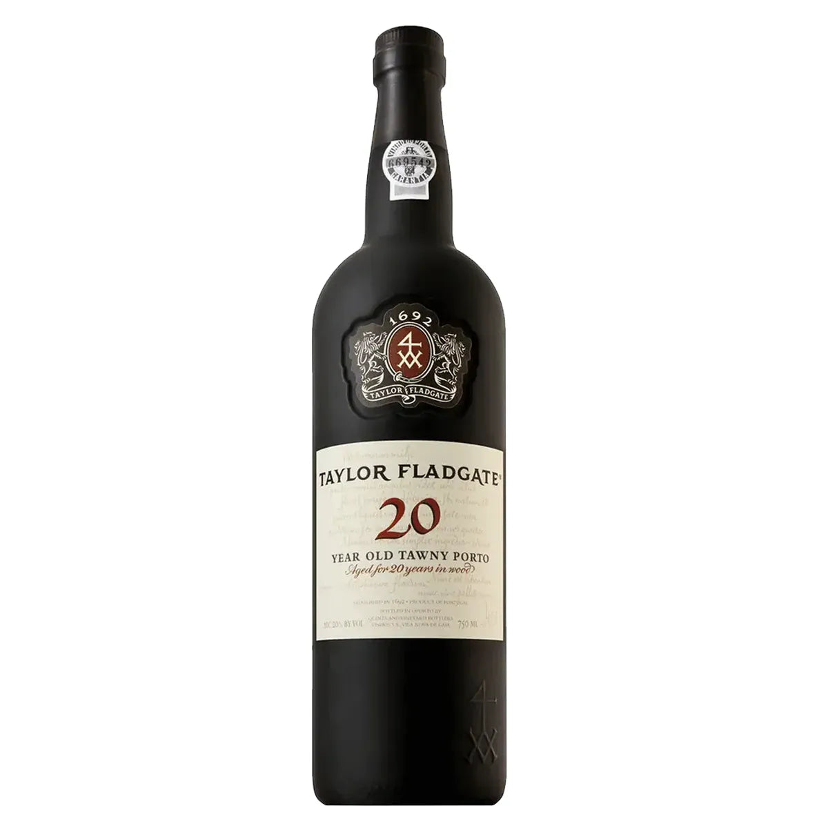 TAYLOR FLADGATE 20 YEARS OLD TAWNY PORTO 750ML MIAMI LIQUOR WINE STORE