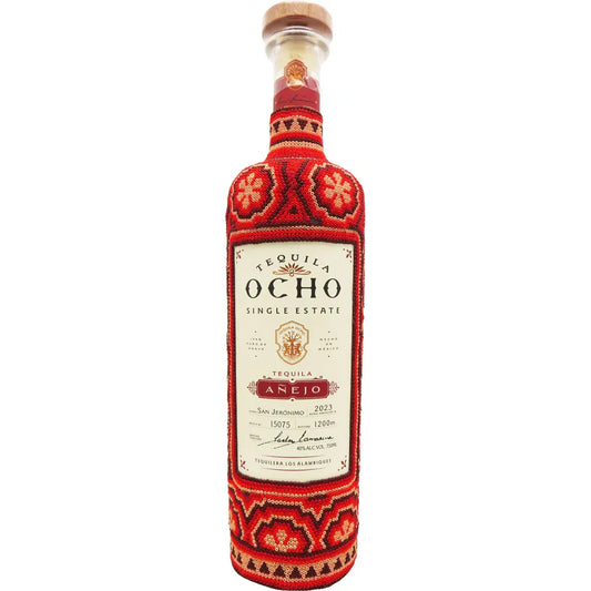 TEQUILA OCHO ARTE HUICHOL ANEJO 750ML MIAMI LIQUOR WINE STORE
