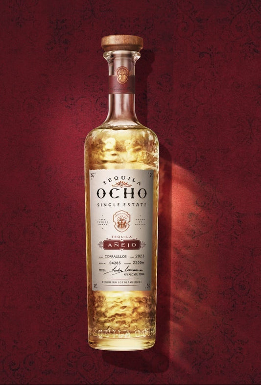 TEQUILA OCHO BARREL SELECT ANEJO 750ML MIAMI LIQUOR WINE STOR