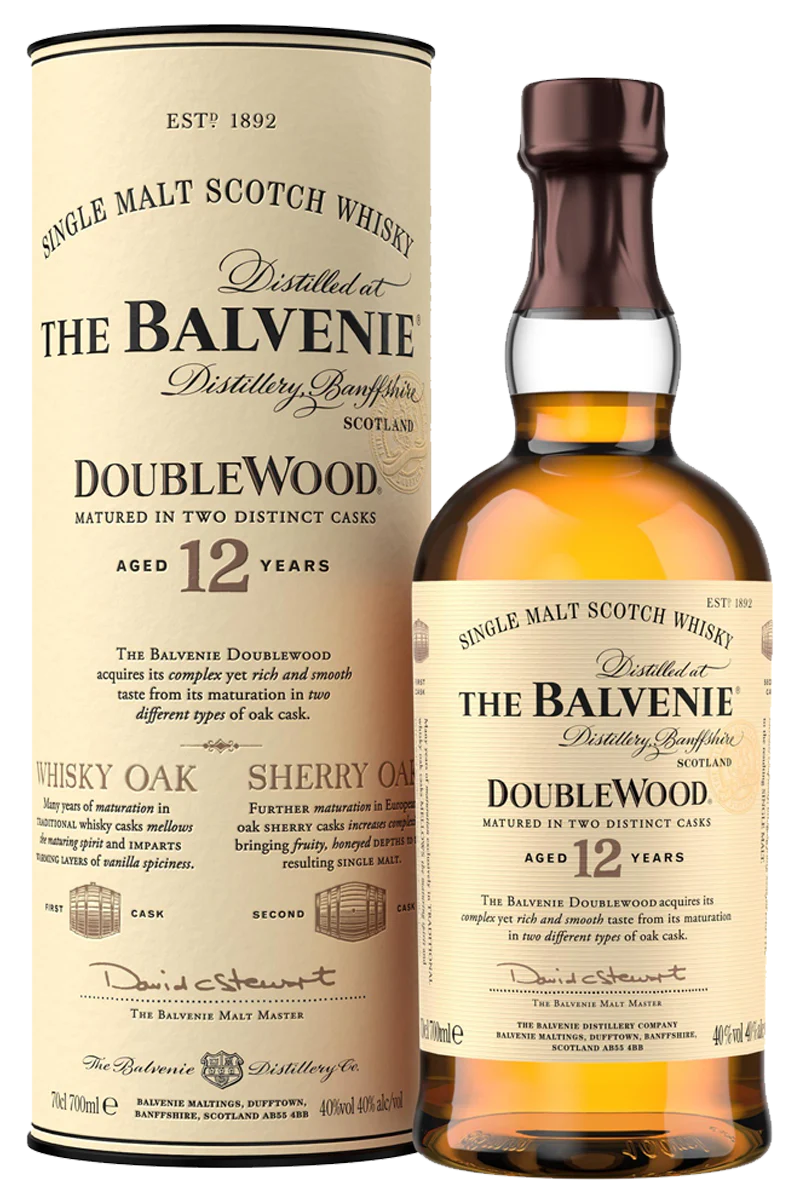 THE BALVENIE DOUBLEWOOD 12 YEAR OLD MIAMI LIQUOR WINE STORE