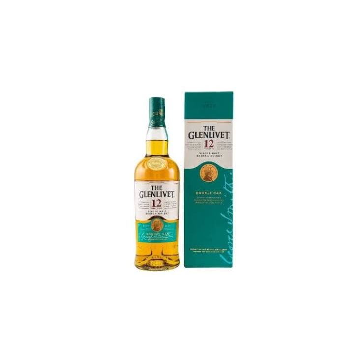 THE GLENLIVET 12 YRS DOUBLE OAK SINGLE MALT 375ML MIAMI LIQUOR WINE STORE