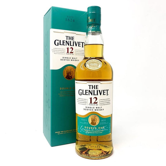 THE GLENLIVET 12 YRS DOUBLE OAK SINGLE MALT 750ML MIAMI LIQUOR WINE STORE