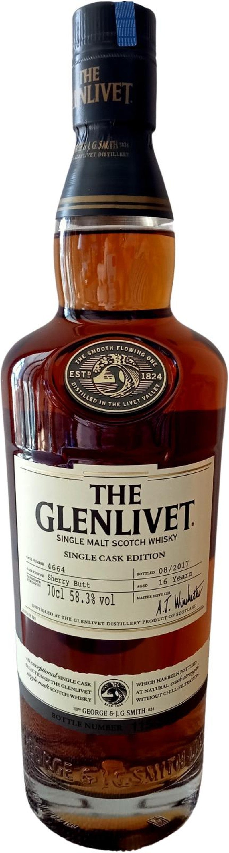 THE GLENLIVET 16 YRS SHERRY BUTT SINGLE MALT 750ML MIAMI LIQUOR WINE STORE