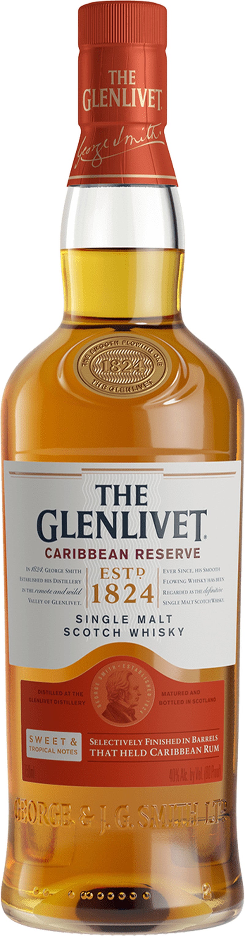 THE GLENLIVET CARIBBEAN RESERVE MIAMI LIQUOR WINE STORE
