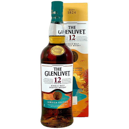 THE GLENLIVET JAMAICA EDITION 12 YEARS 750ML MIAMI LIQUOR WINE STORE