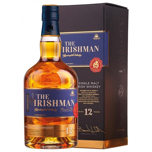 THE IRISHMAN 12 YEARS SINGLE MALT 750ML MIAMI LIQUOR WINE STORE