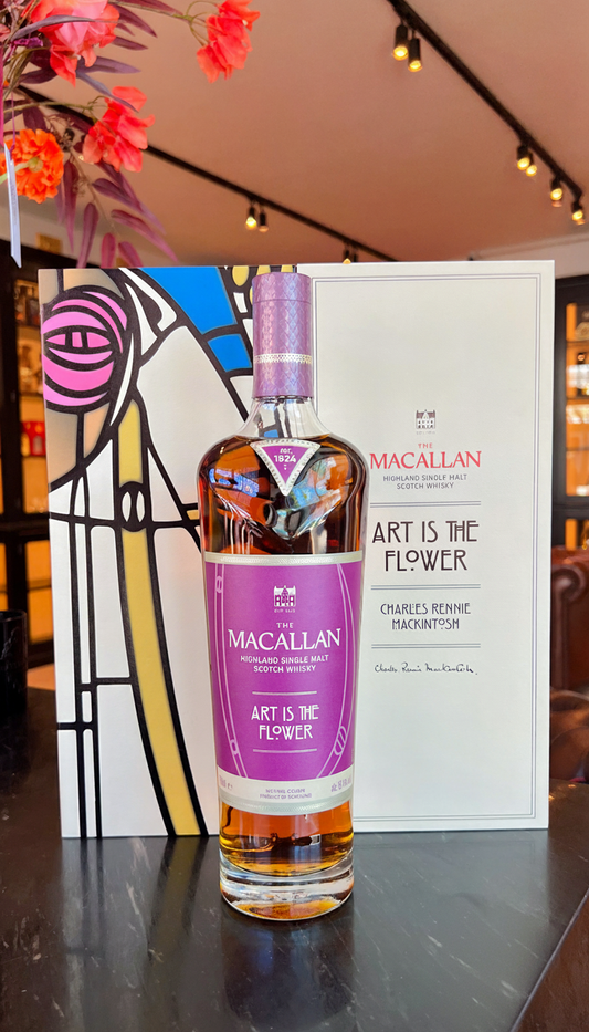 THE MACALLAN ART IS THE FLOWER MIAMI LIQUOR WINE STORE