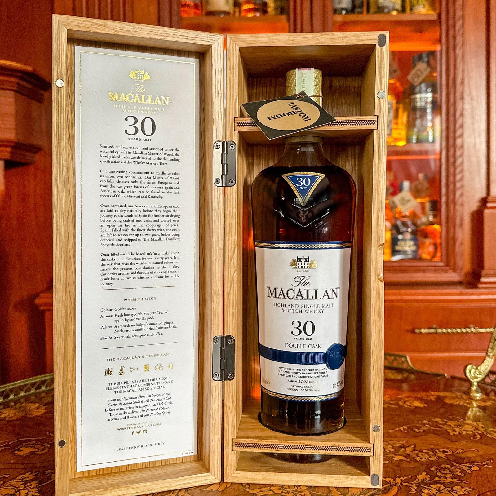 THE MACALLAN DOUBLE CASK 30 YO MIAMI LIQUOR WINE STORE