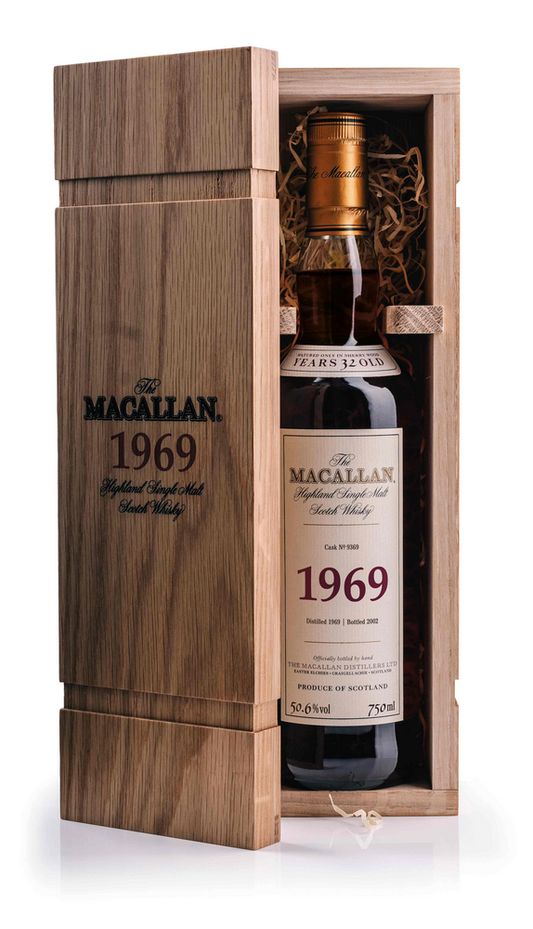 THE MACALLAN FINE & RARE 1969 MIAMI LIQUOR WINE STORE