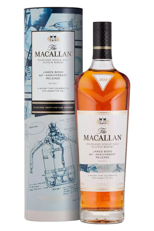 THE MACALLAN JAMES BOND DECADE I 60TH ANIVERSARY 750ML MIAMI LIQUOR WINE STORE