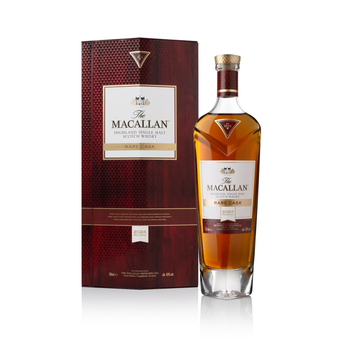 THE MACALLAN RARE CASK 2024 RELEASE 750ML MIAMI LIQUOR WINE STORE