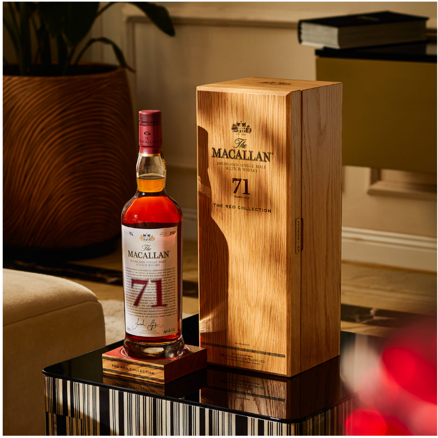 THE MACALLAN RED COLLECTION 71 YEARS OLD MIAMI LIQUOR WINE STORE