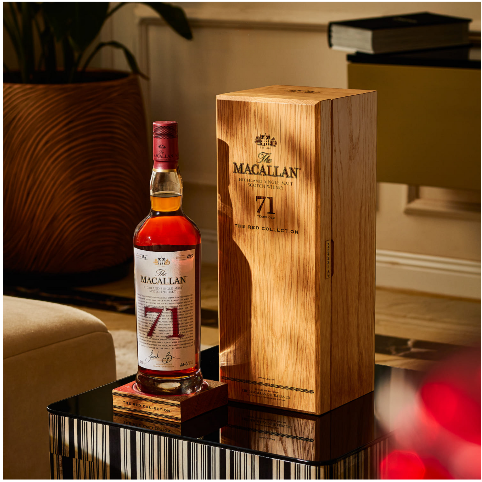 THE MACALLAN RED COLLECTION 71 YEARS OLD MIAMI LIQUOR WINE STORE